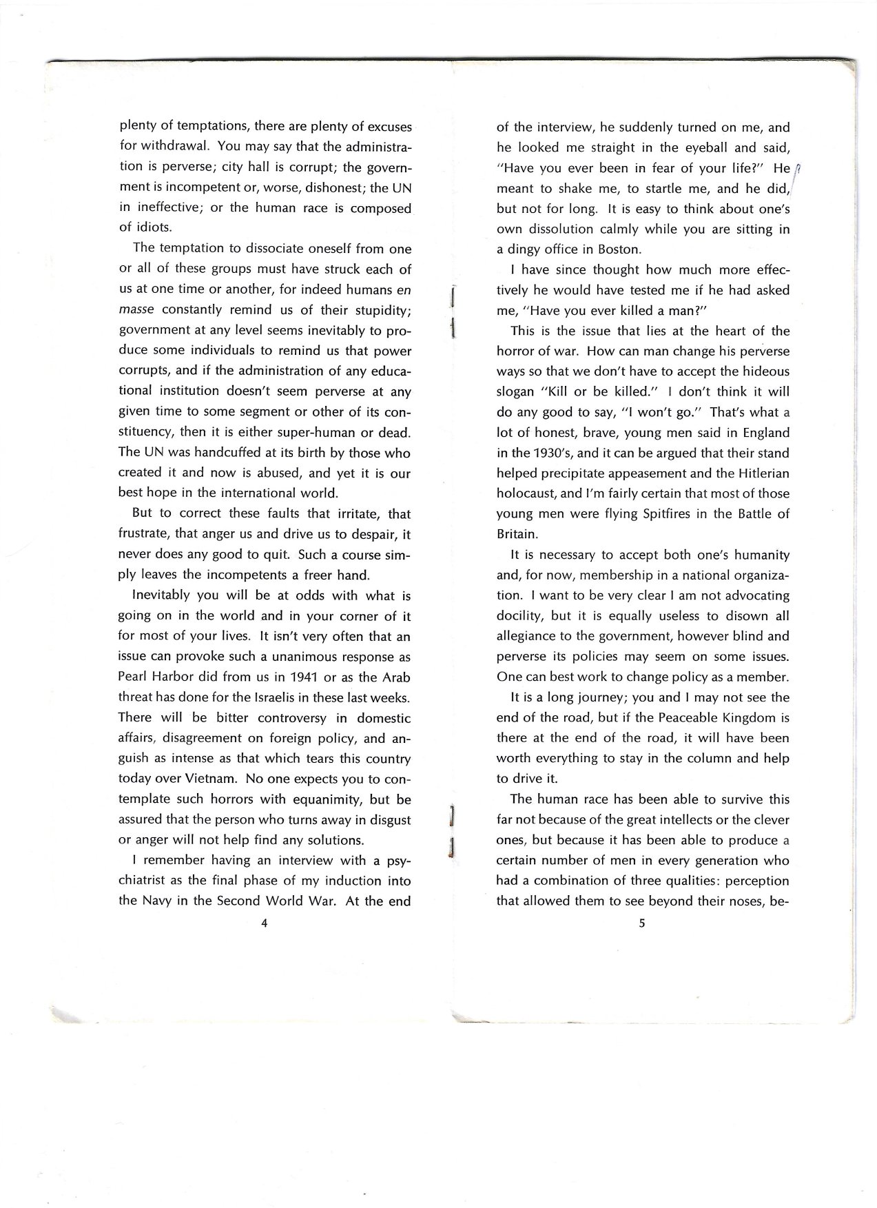Commencement Address 1967 - Page 4