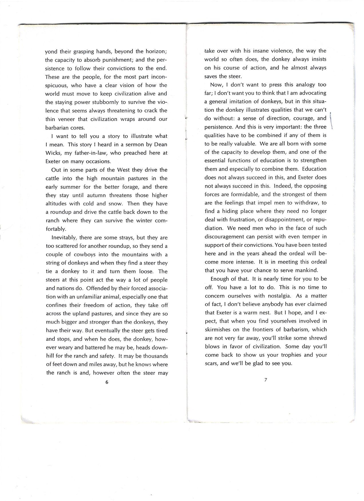 Commencement Address 1967 - Page 5