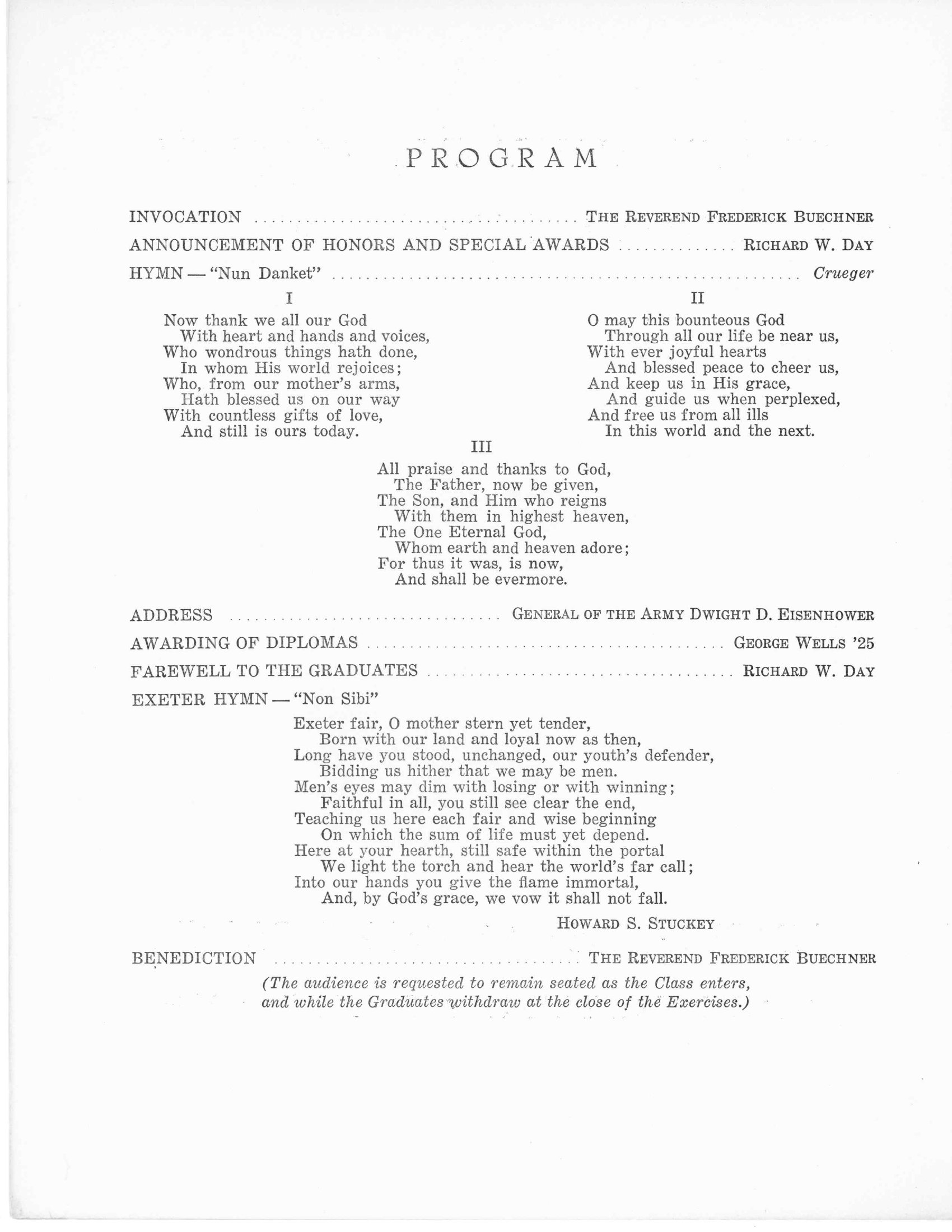Graduation Program 1966 - Page 2