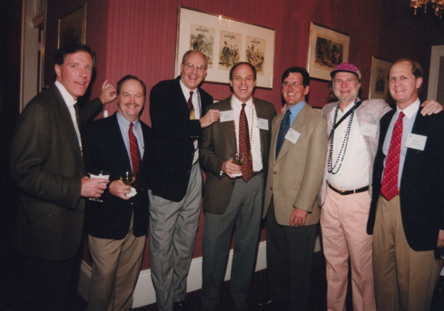 Classmates celebrating together